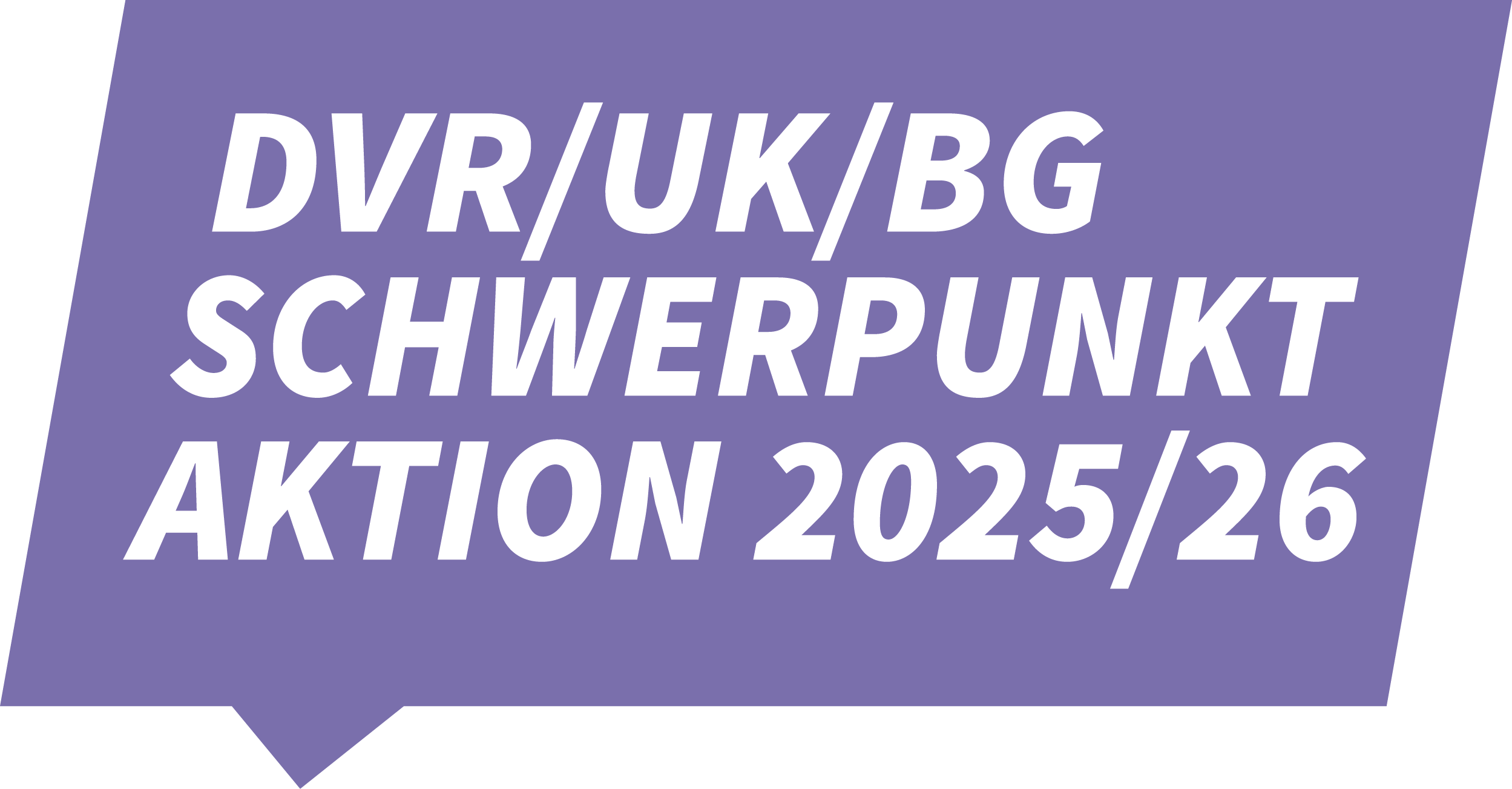 DVR/UK/BG-Schwerpunktaktion 2025/2026